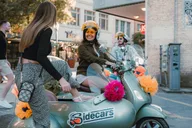San Antonio Vespa Sidecar Tour with Tacos 90 min thumbnail 3