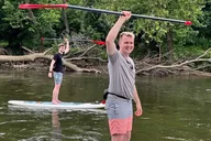 Asheville Paddleboard Tour on the French Broad River thumbnail 5