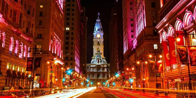 Philadelphia Open-Top Nighttime Bus Tour 1 hr 15 min - Image 4