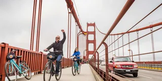 San Francisco Golden Gate Bridge to Sausalito Cycling Tour