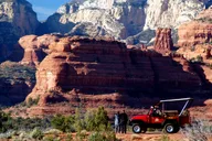 Sedona Jeep Tour Red Rock West Trail 2 hr thumbnail 1