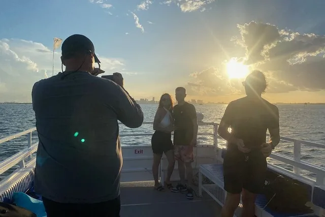 Miami Beach Pontoon Boat Tour at Sunrise or Sunset 2 hr - Image 2
