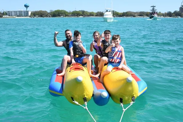 Destin Banana Boat and Dolphin Spotting Experience - Image 2