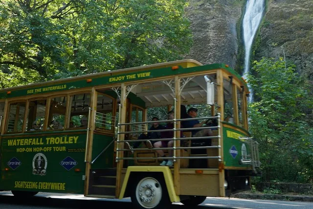 Multnomah Falls Trolley Tour Day Pass - Image 1