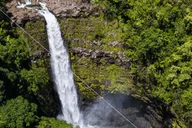 Hilo Zipline Tour Over Waterfall thumbnail 3