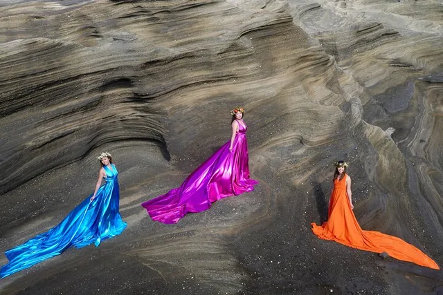 Oahu Flying Dress Photoshoot - Image 5