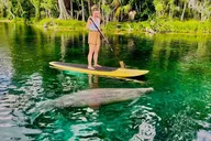 Silver Springs Clear Kayak Tour with Manatees and Monkeys thumbnail 4