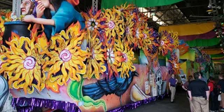New Orleans Mardi Gras World Behind-the-Scenes Tour