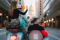 San Antonio Vespa Sidecar Tour with Tacos 1.5 hr thumbnail 5