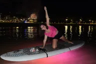 Honolulu SUP Yoga and Fireworks 90 Min thumbnail 1