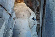 Rock Canyon Rappelling Near Zion National Park thumbnail 2