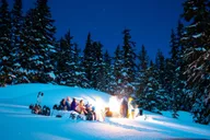 Bend Snowshoeing Tour and Bonfire thumbnail 4