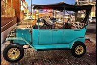 Galveston Model-T Electric Golf Cart Rental thumbnail 3