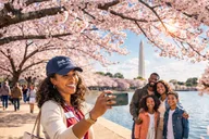 Washington, DC Cherry Blossom Cart Tour 2 hr thumbnail 5