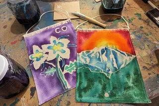 Estes Park Batik Tapestry Class