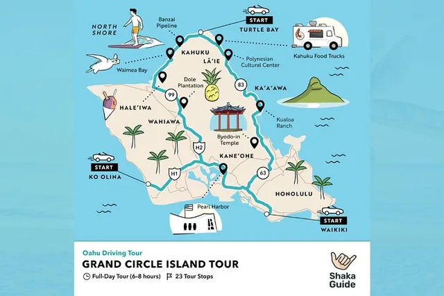 Oahu Self-Guided Audio Tour Bundle - Image 3