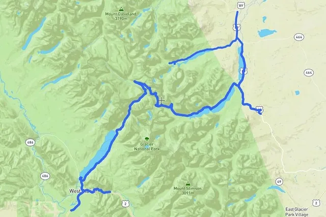 Glacier National Park Self-Guided Audio Driving Tour - Image 4