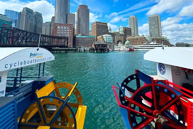 Boston Harbor Cycleboat Tour BYOB 90 min - Image 2