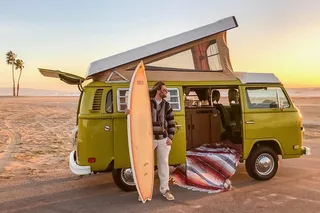 Malibu Surf Tour in Vintage VW Van