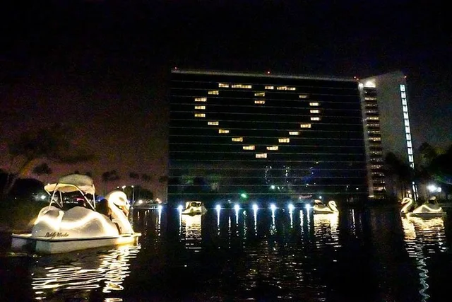 Long Beach Swan Boat Night Ride - Image 5