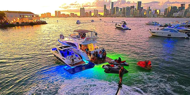 Miami Yacht Rental with Jetski and Paddleboards - Image 2