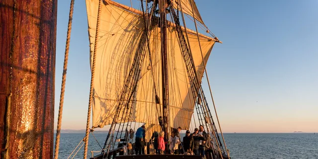 San Diego 16th Century Galleon Sail - Image 3