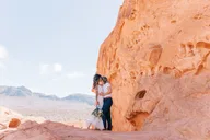 Valley of Fire Wedding Ceremony in French thumbnail 4