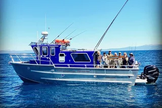 Lake Tahoe Fishing Charter on The Professor