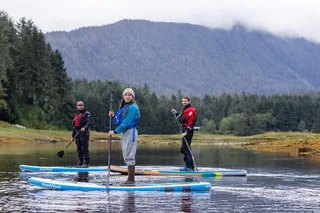 Juneau Paddleboard Tour with Mendenhall Glacier Views