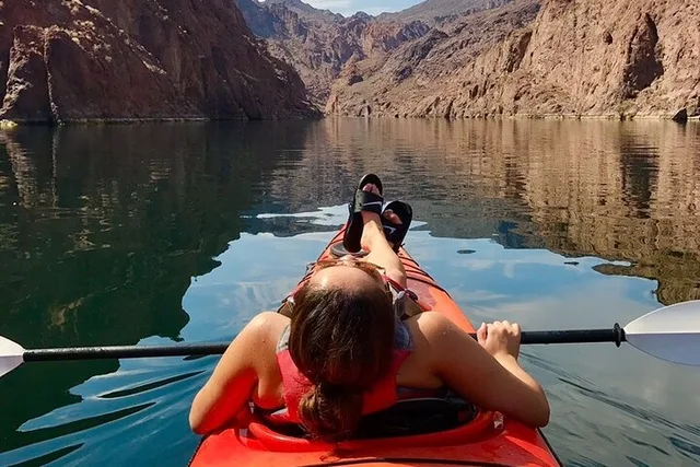 Las Vegas Helicopter and Emerald Cave Kayak Tour - Image 1