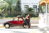 Savannah Historic Tour in a Vintage Citroën 90 min thumbnail 2