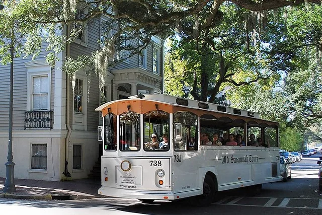Savannah Historic Sightseeing Trolley Tour - Image 1