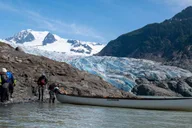 Juneau Mendenhall Glacier Canoe Paddle and Hike 5.5 hr thumbnail 4