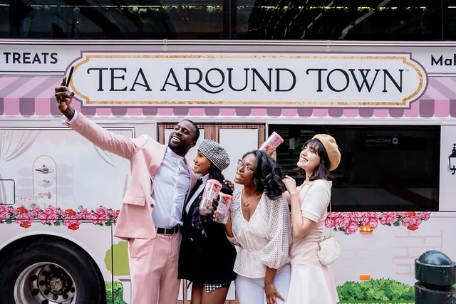 Philadelphia Tea Tour on a Pink Bus 90 min - Image 1