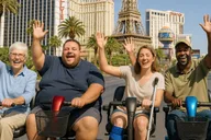Las Vegas Strip Mobility Scooter Tour with Lunch thumbnail 1