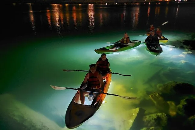 St. Pete Beach Glass Bottom Kayak Night Tour - Image 2