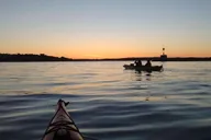 Portland Kayak Tour at Sunset on Casco Bay thumbnail 1