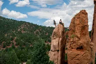 Colorado Springs Rock Climbing at Garden of the Gods thumbnail 2