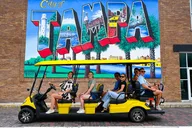 Tampa Sightseeing Tour in Golf Cart thumbnail 2