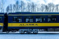 Fairbanks to Anchorage Aurora Winter Train thumbnail 5