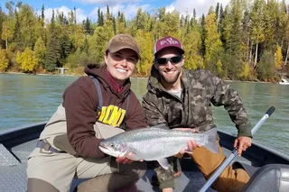 Kenai River Rainbow Trout Fishing Full Day Charter