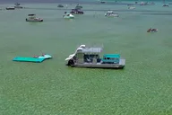Destin Crab Island Pontoon Charter with Slides thumbnail 4