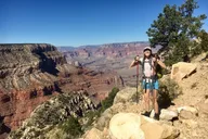 Grand Canyon South Kaibab Day Hike thumbnail 6