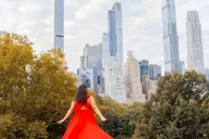 New York City Flying Dress Photoshoot thumbnail 6