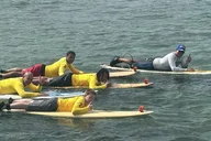Honolulu Surfing Lesson with Certified Guide 90 min thumbnail 1