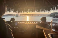 Destin Tiki Boat Tour at Sunset 1.5 hr thumbnail 4