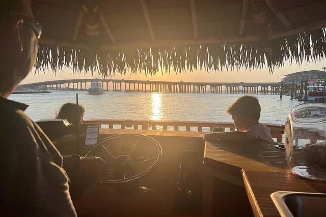 Destin Tiki Boat Tour at Sunset 1.5 hr - Image 4