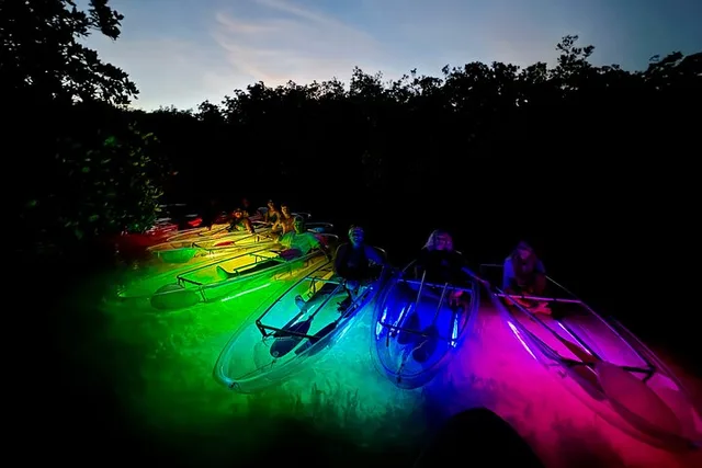 Key West Night Kayak Adventure in Luminous Lagoon - Image 3