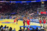 Philadelphia 76ers Basketball Game Ticket thumbnail 1