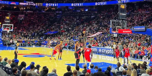 Philadelphia 76ers Basketball Game Ticket - Image 1